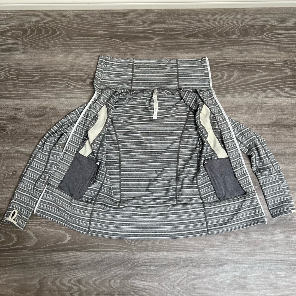 Lululemon Stride Jacket Full Zip Size 6 - Picture 3 of 11